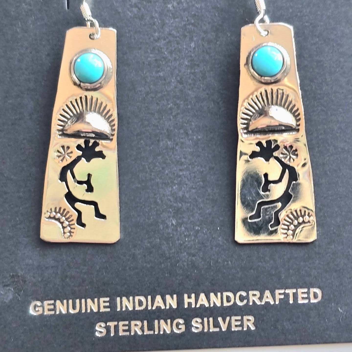 Sterling and Turquoise Earrings