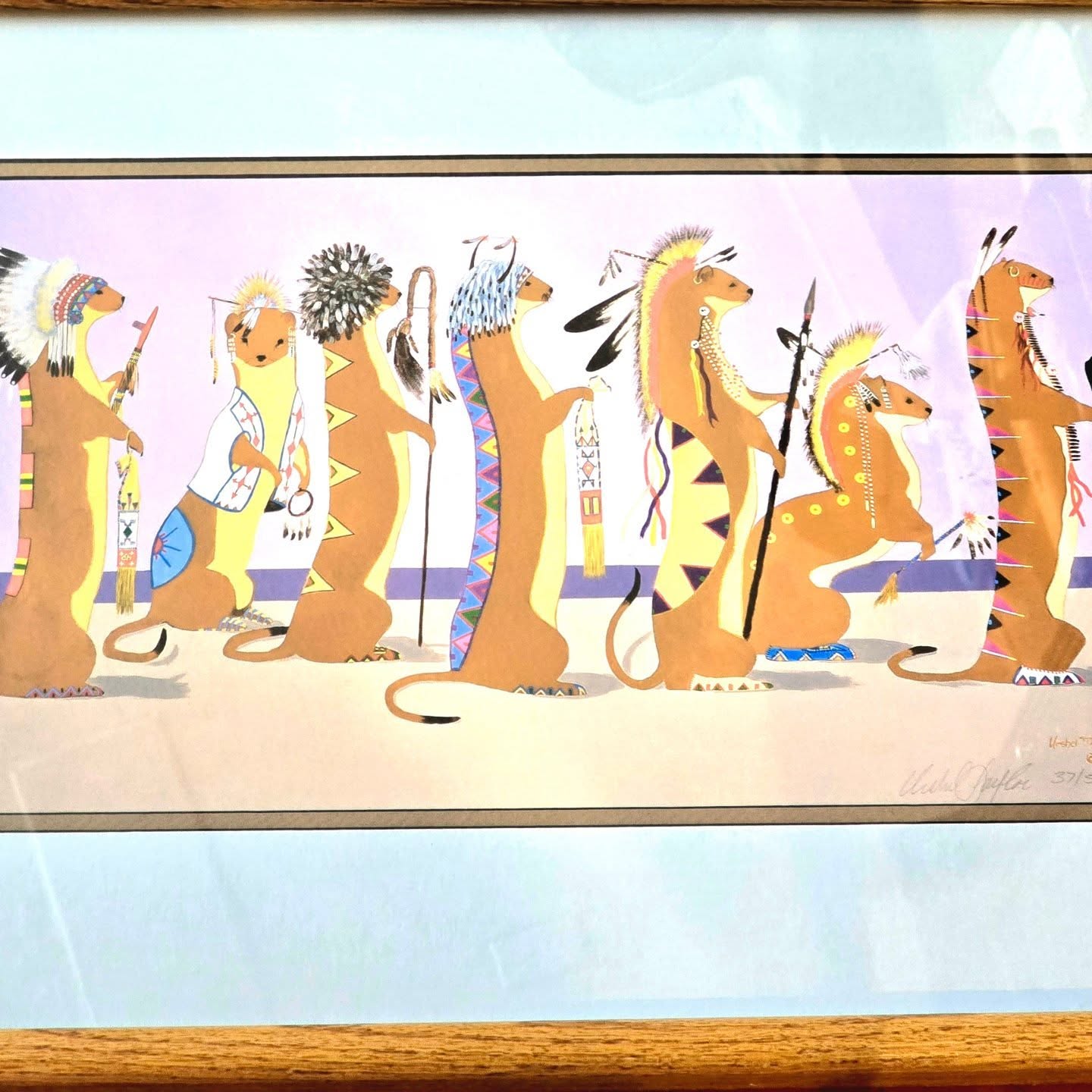 Weasel Art Print