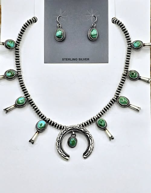 Small Squash Blossom Necklace