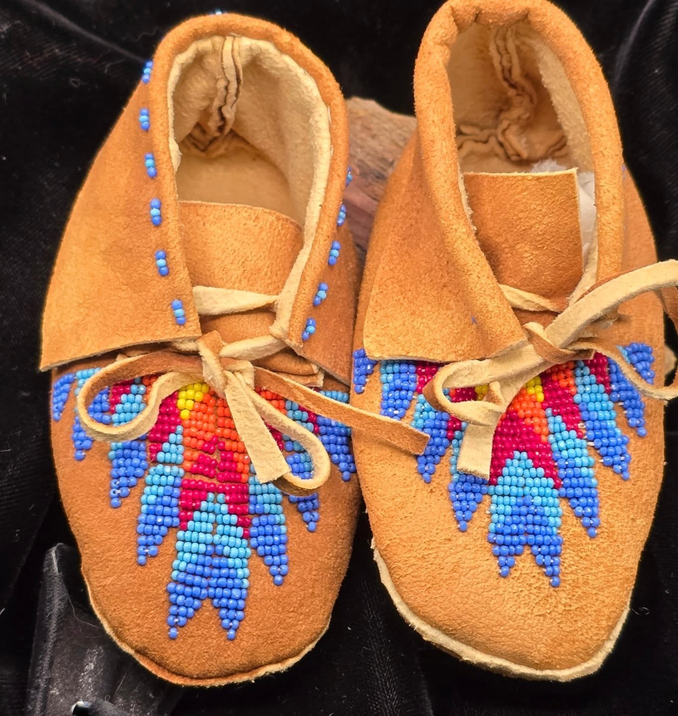 Beaded Baby Moccasins
