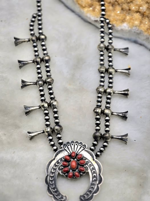 Ray Bennett Squash Blossom Necklace