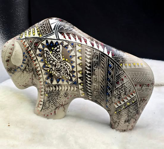 White Buffalo Statue