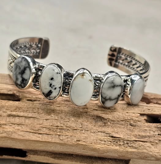 Navajo White Buffalo bracelet