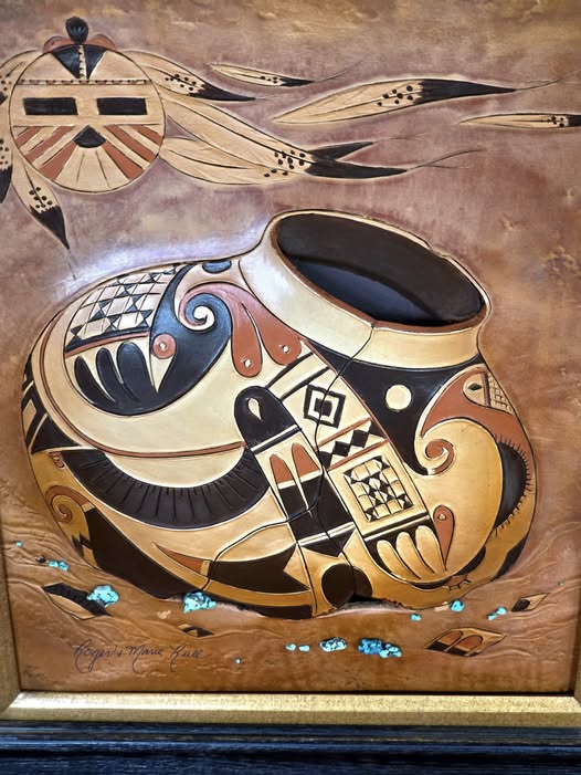 Three-dimensional Leather Art