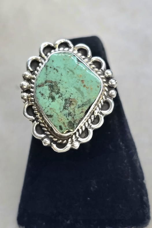 Green Turquoise Ring